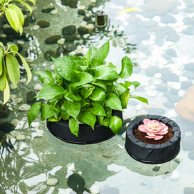 RimCereal package includes two pots for versatile pond setups