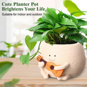 RimCereal four-pack display showcases smile-planter styles