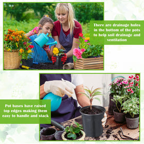 RimCereal pots suit indoor and outdoor garden projects