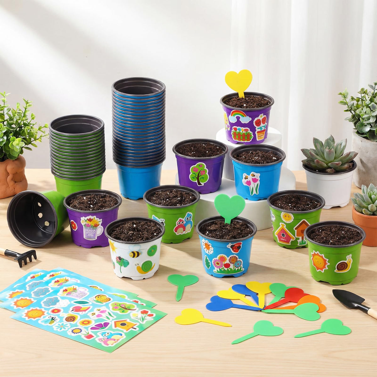RimCereal paint-your-own-pot kit for personalized gifts.
