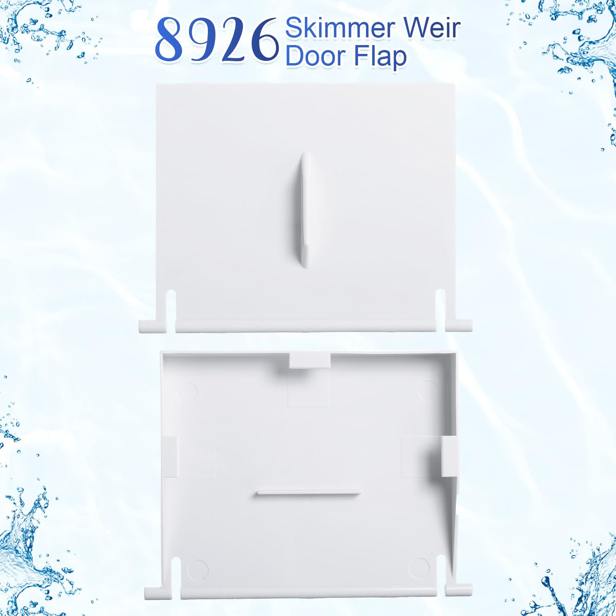 RimCereal white plastic resin components offer durable, all-weather pool parts.