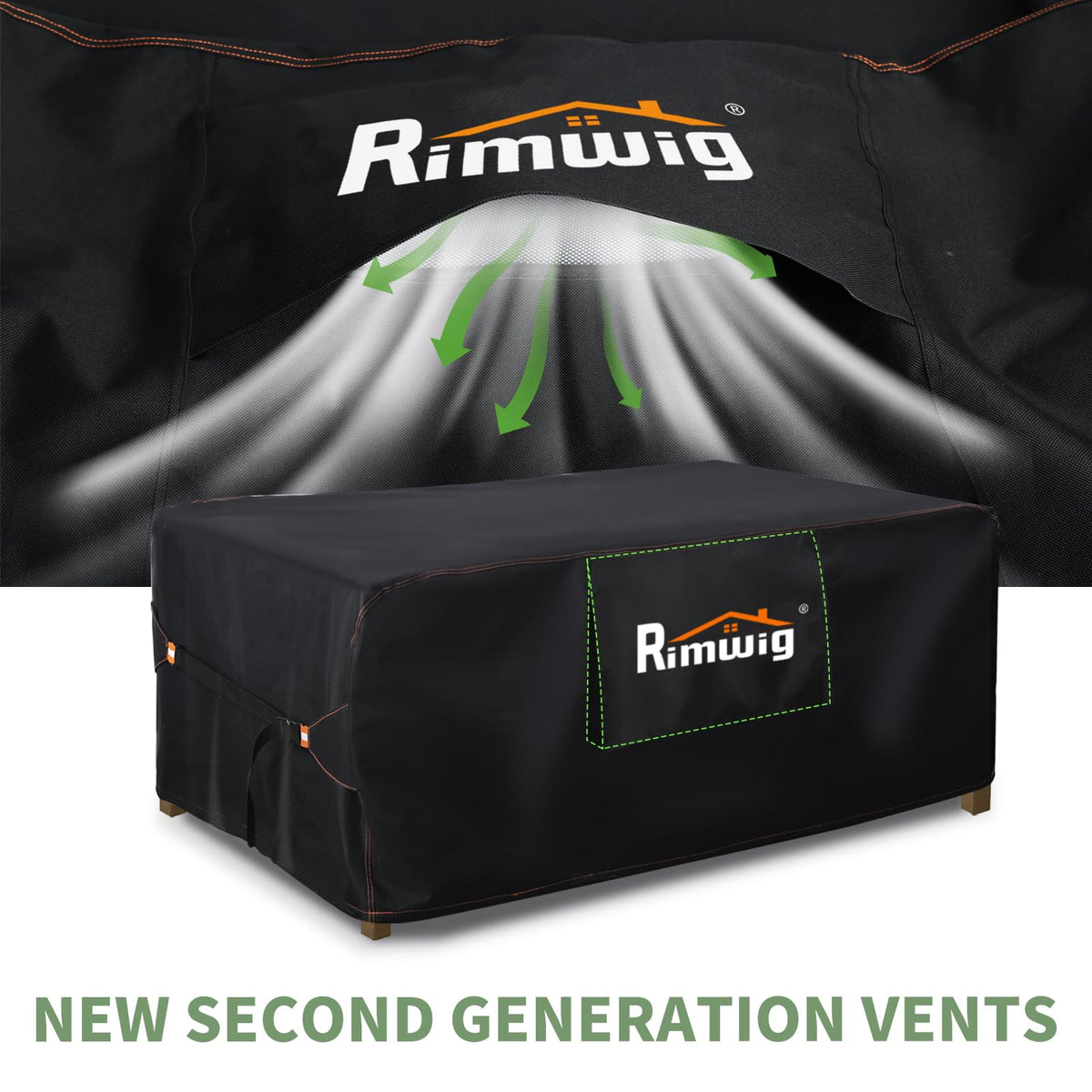 Rimwig cover includes a storage bag for easy packing