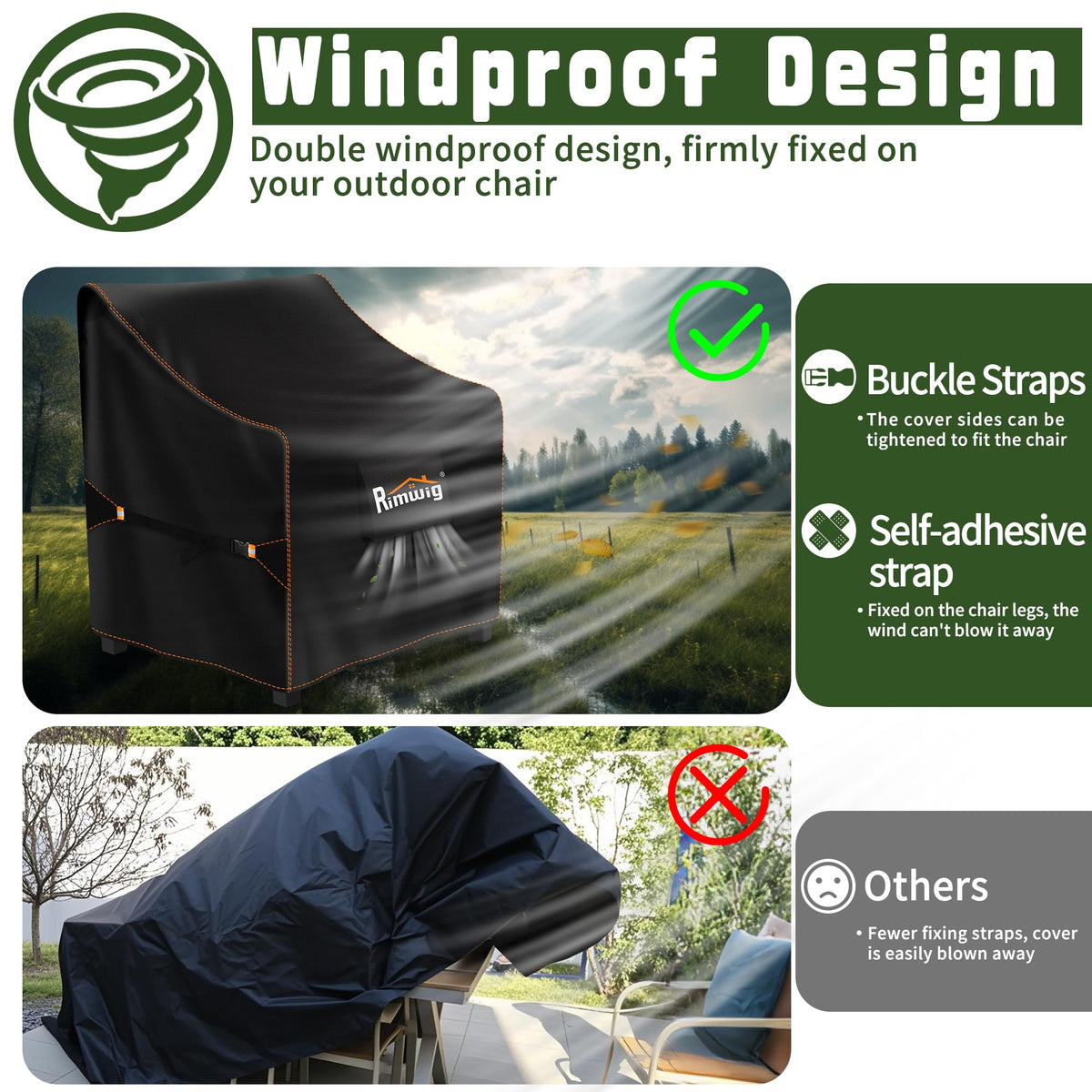 Rimwig UV-blocking coating shields outdoor chairs from sun fade
