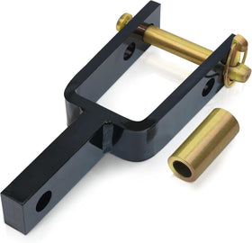 Rinkou 3 Point Quick Hitch installed on a tractor for quick tool changes