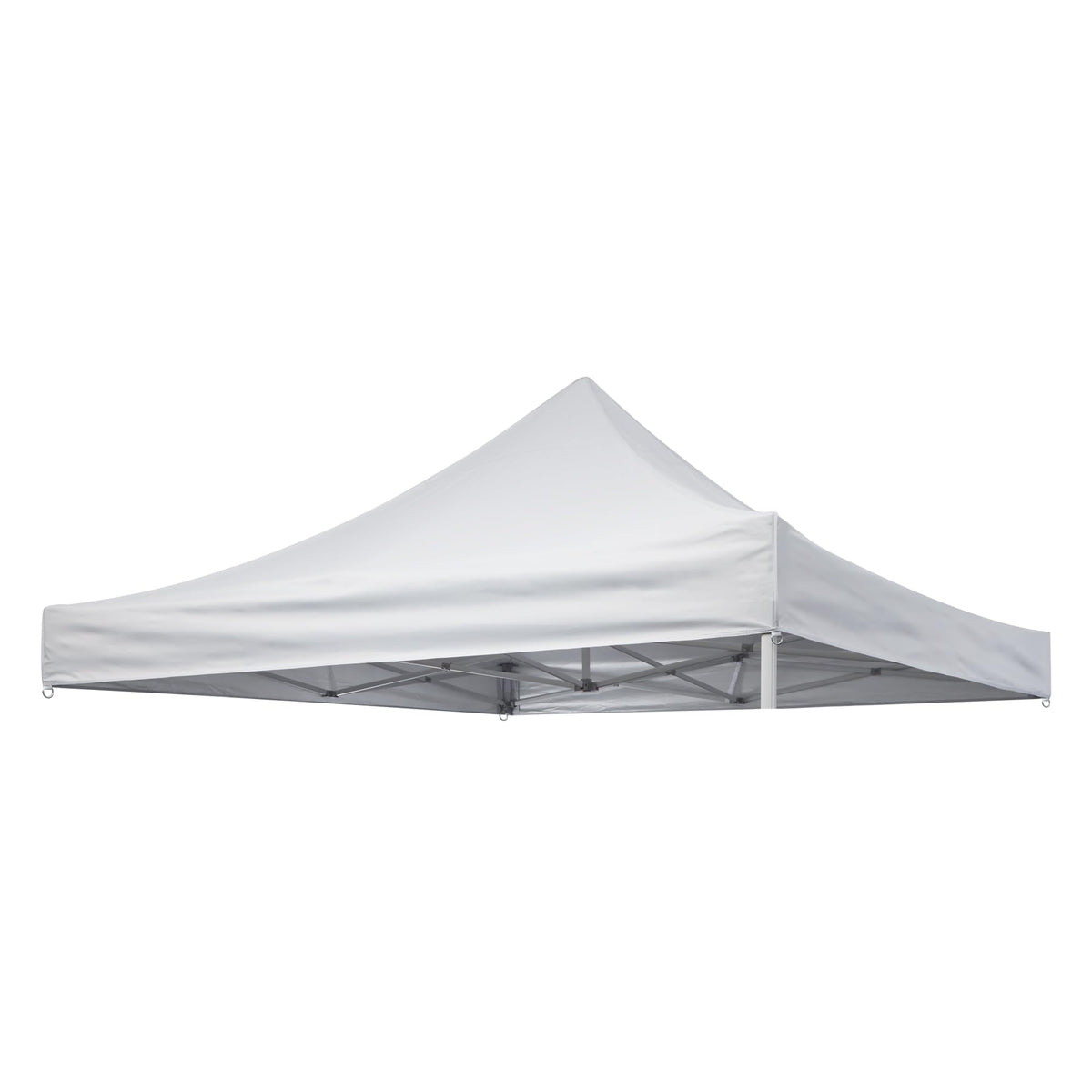 Rinling 10x10 silver-white canopy top with water resistance.