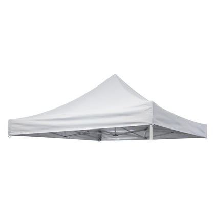 Rinling 10x10 silver-white canopy top with water resistance.