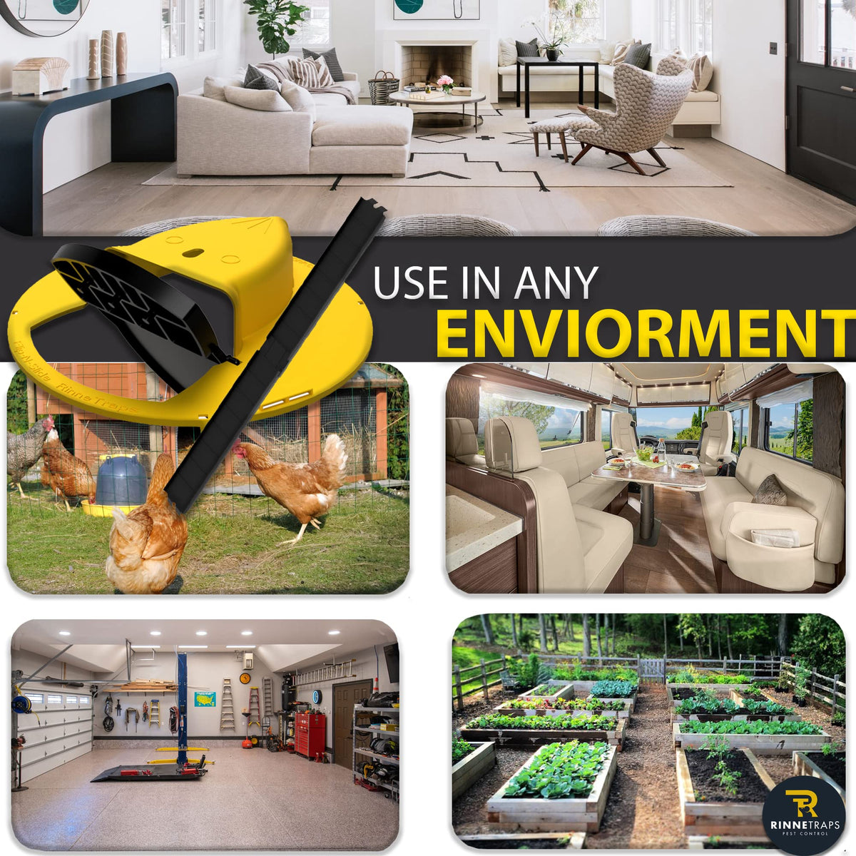 RinneTraps anti-escape design detail improves situational reliability.