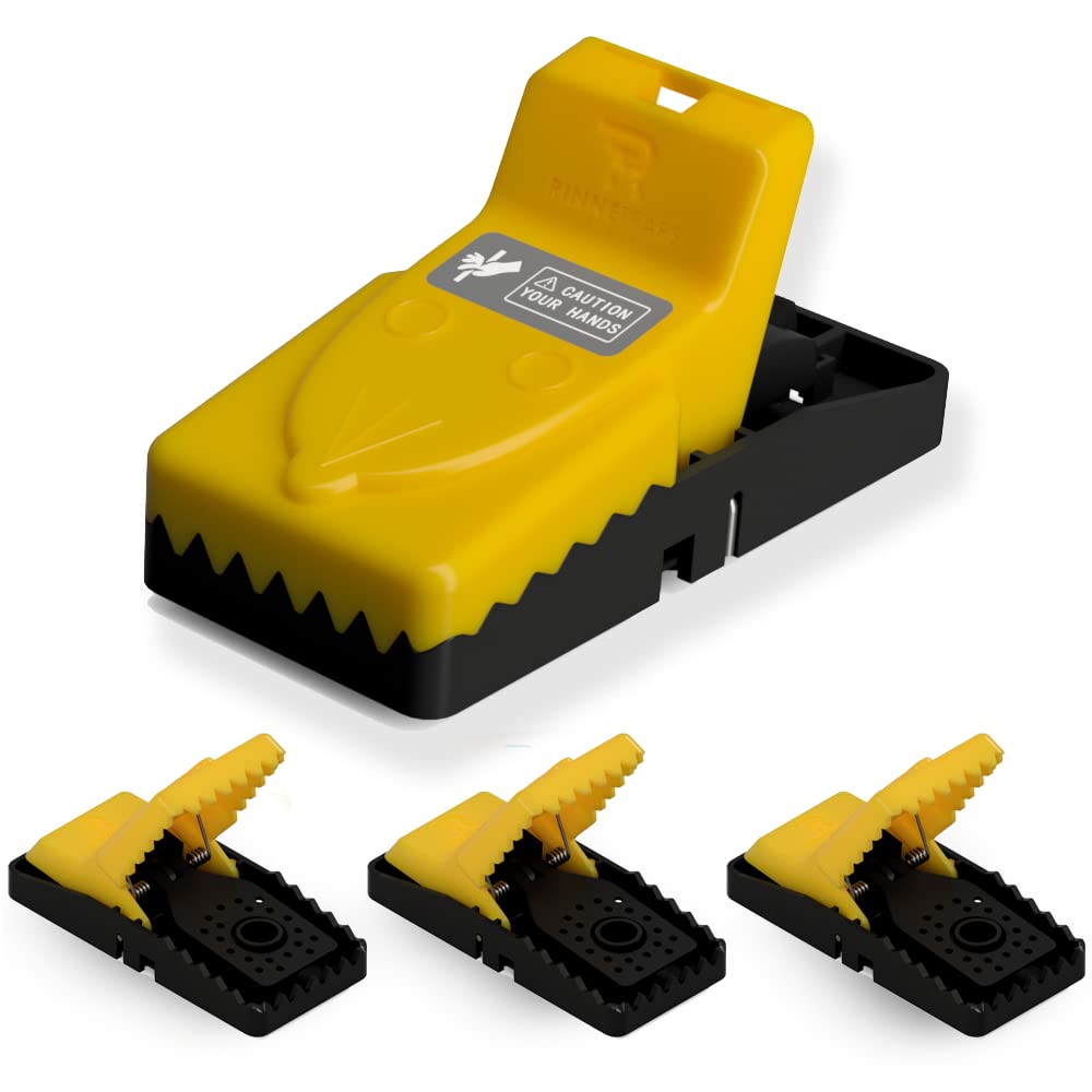 RinneTraps Snap N Trap 4-pack packaging for ongoing home protection.