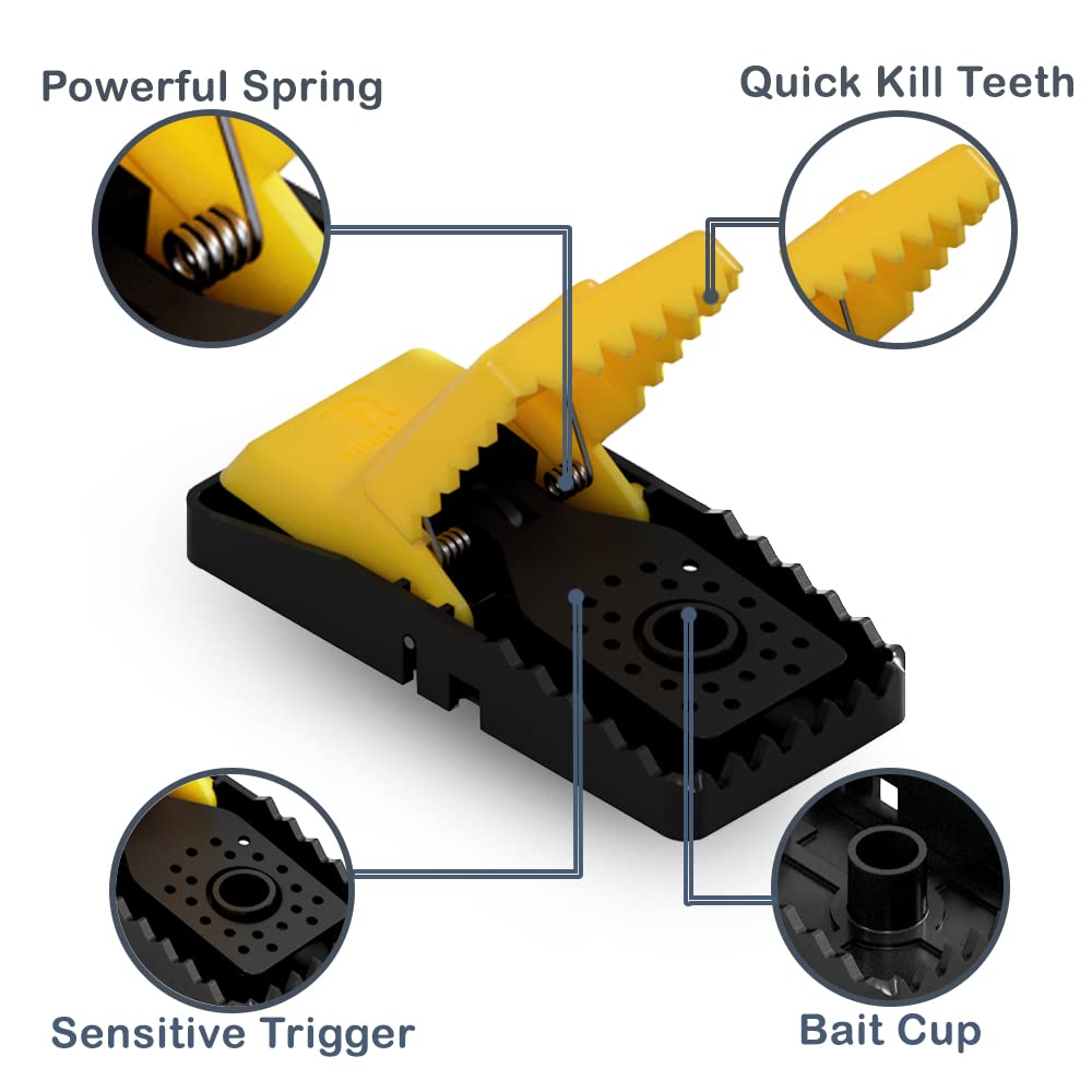 RinneTraps Snap N Trap reusable design for long-term use.