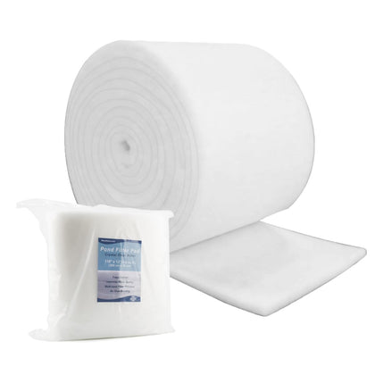 RINOO white koi pond filter pad cut to fit demonstrates precise sizing for custom filtration.