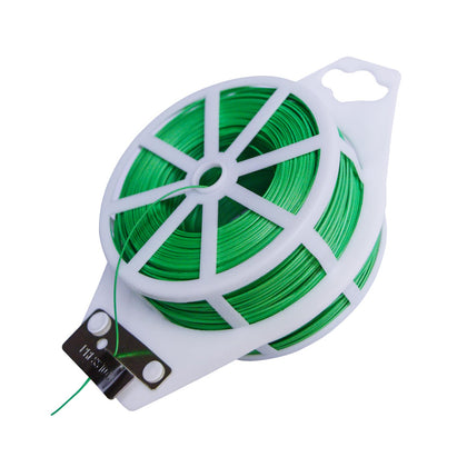 Rinteria garden ties with built-in cutter for quick, precise cuts.
