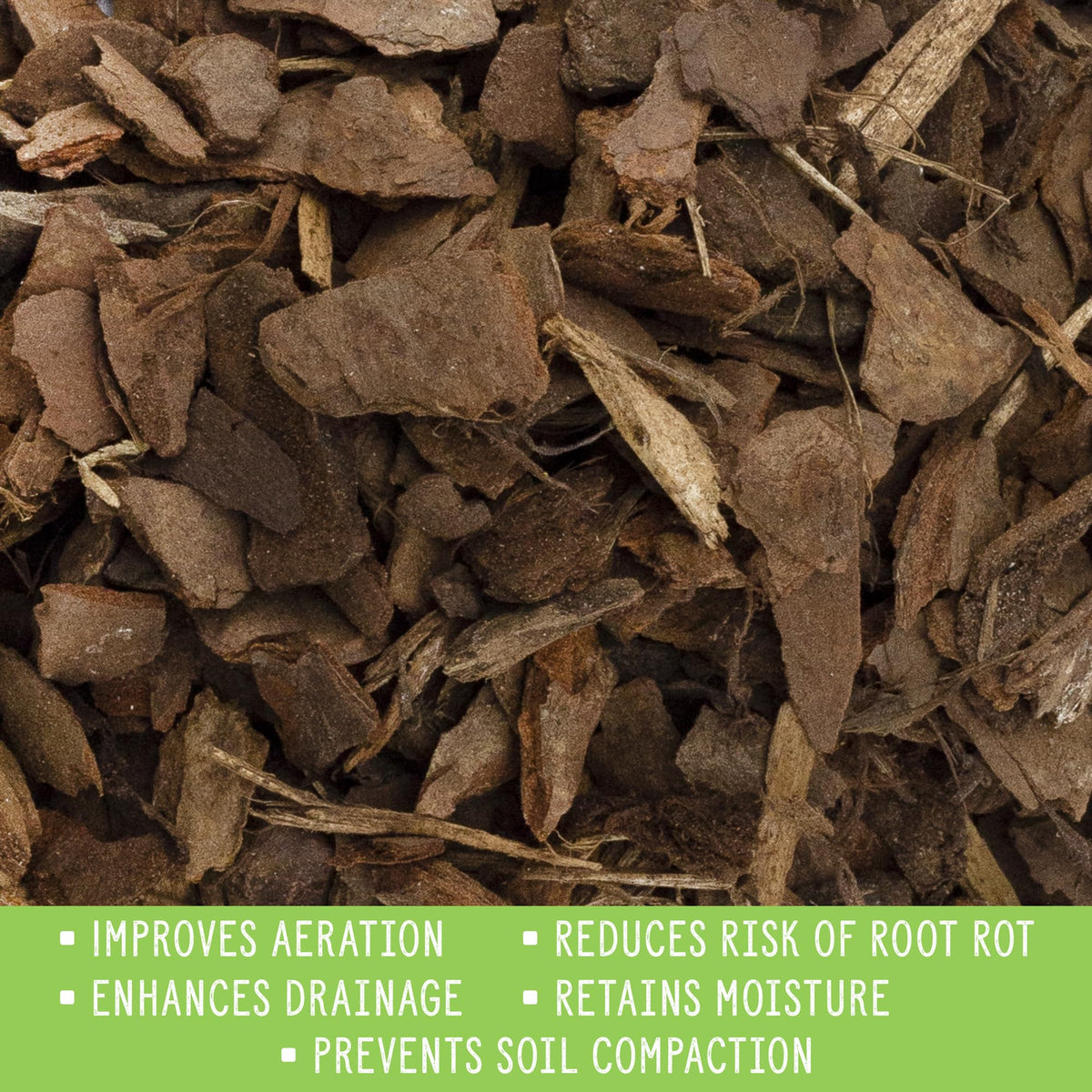 Rio Hamza Mulch displayed on a store shelf for home use
