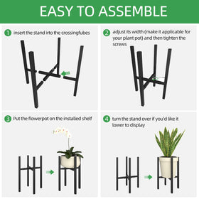 Rioneta garden entryway decor stand creates a welcoming greenery focal point.