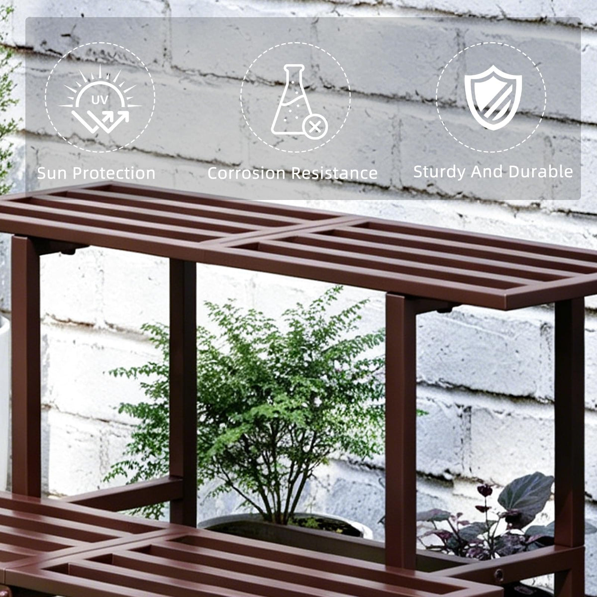 Rioneta heavy-duty stand holds up to 330 lbs securely.