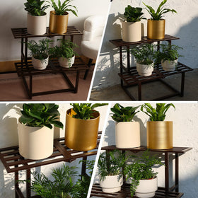 Rioneta multi-functional shelf suitable for books, decor, or shoes.