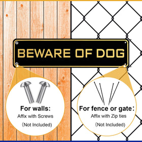 Ripeng easy-hang holes for quick installation on wall or fence