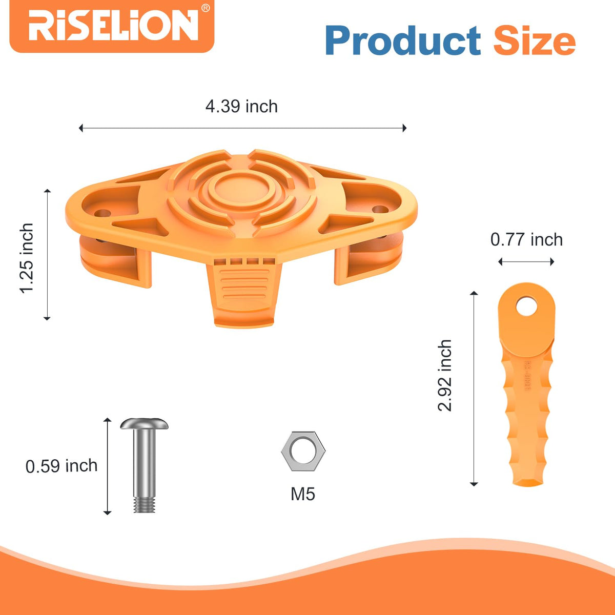 RISELION replacement blades for weed eater offer durability for long cuts.