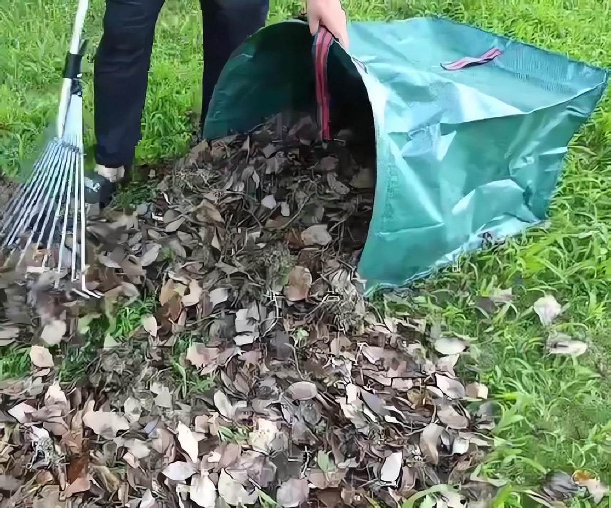 RISETEX 2-pack yard bags offer versatile cleanup options