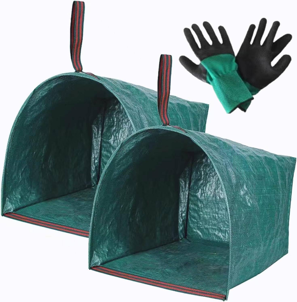 RISETEX leaf bag with 40-gallon capacity for efficient yard cleanup