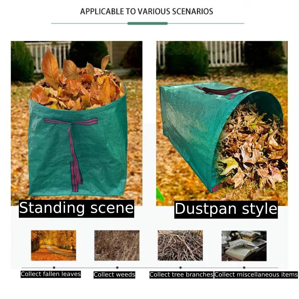 RISETEX yard bag shows tear-resistant fabric for long-term outdoor use