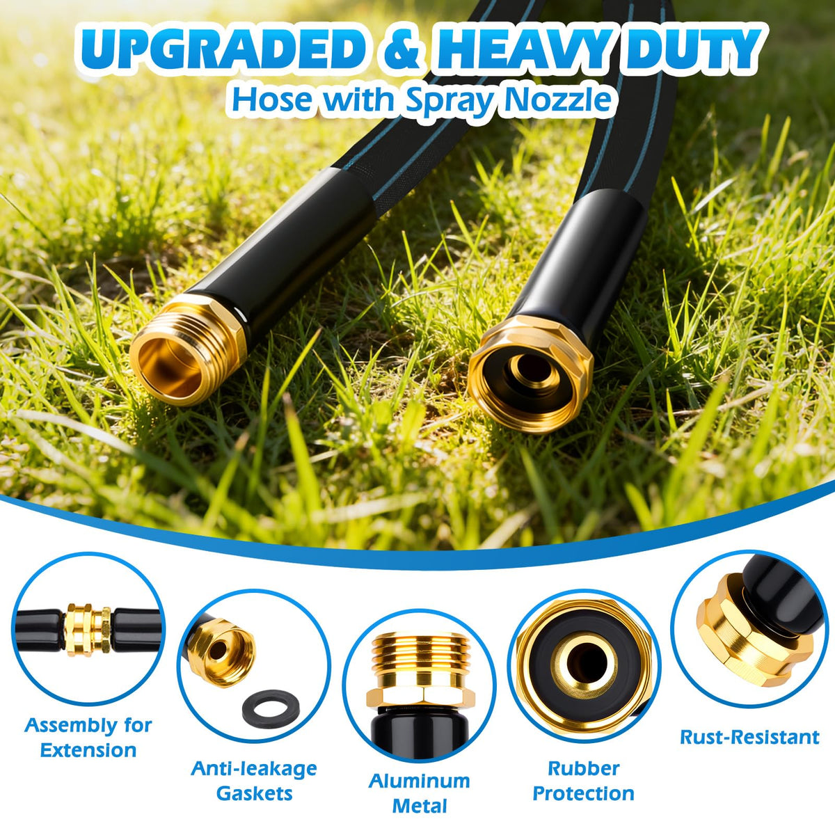 Riskhero brass fittings provide secure, leak-free connections