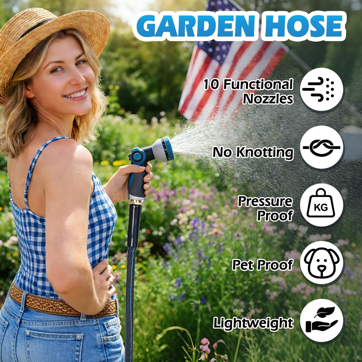 Riskhero lightweight hose reduces strain during transport