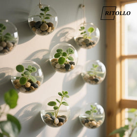 RITOLLO smooth natural stones offer a classic river rock look for decor.