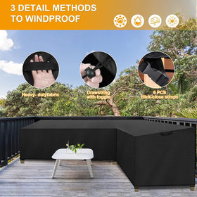 Riuog reflective strip improves visibility and safety at night around outdoor furniture.