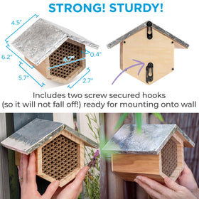 Rivajam Beekeeper Pro Mach II exterior with durable waterproof finish for year-round use