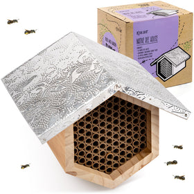 Rivajam Beekeeper Pro Mach II roof protects nesting area from rain and debris
