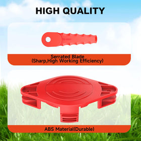 Rivershine CMZST065 ten-pack blades for extended yard work