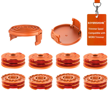 Rivershine WA0007 spool kit with auto-feed spools for Worx trimmers.