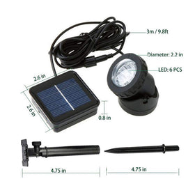 Rivonthex solar spot light underwater highlights pool features