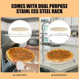 Rixordd pizza cutter for clean, quick slices