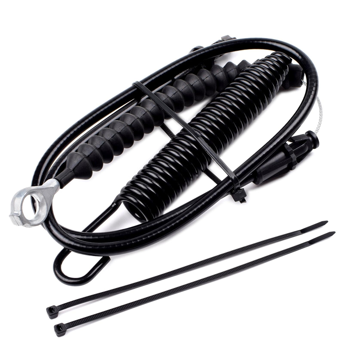 Riyitauto high-hardness tension spring end for reliable engagement.