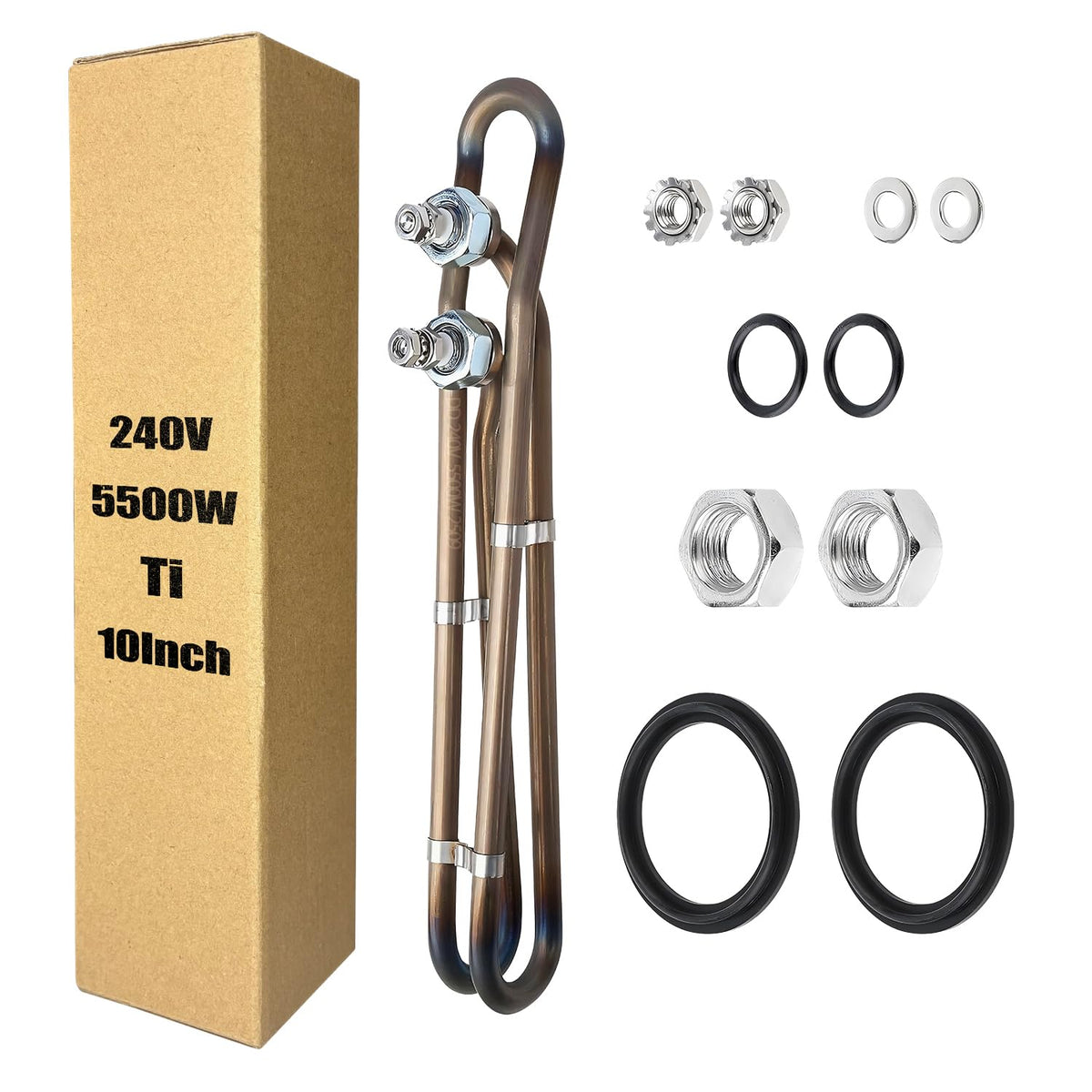 RJDJXYRENYI 5.5kW 240V hot tub heater element for quick spa warm-up