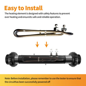 RJDJXYRENYI Gecko and Hydro Quip spa heater compatibility
