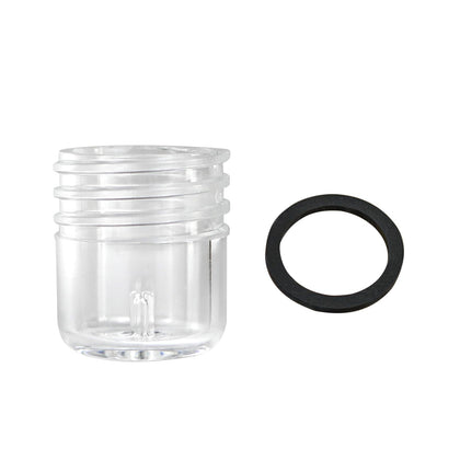 RJIALIQF 272550 sight glass shows water clarity during backwash