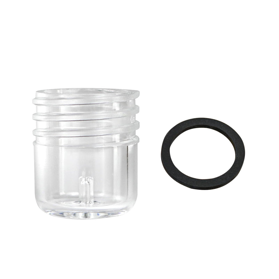 RJIALIQF 272550 sight glass shows water clarity during backwash