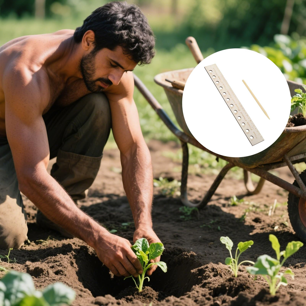 RJLCTH seed spacers ideal for vegetables and herbs layout