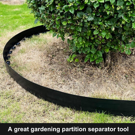 RLINGX tree-ring border being installed around a tree