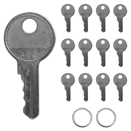 RMSPO 12-pack ignition keys compatible with Genie, Skyjack, Terex for fleet readiness