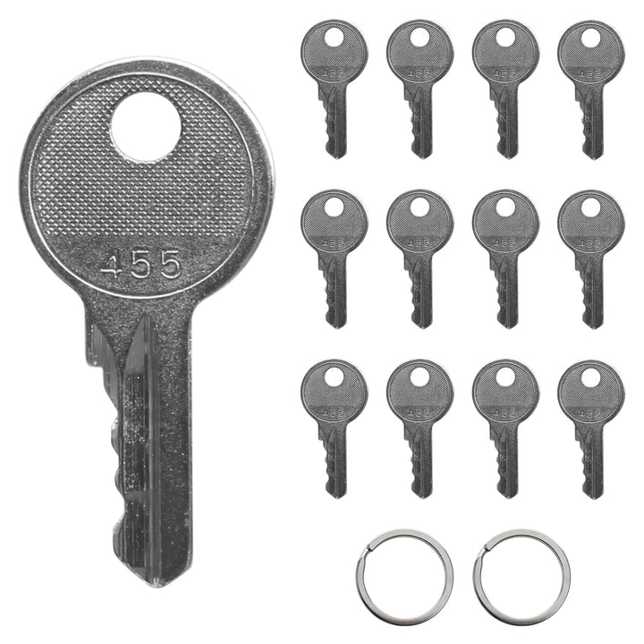 RMSPO 12-pack ignition keys compatible with Genie, Skyjack, Terex for fleet readiness