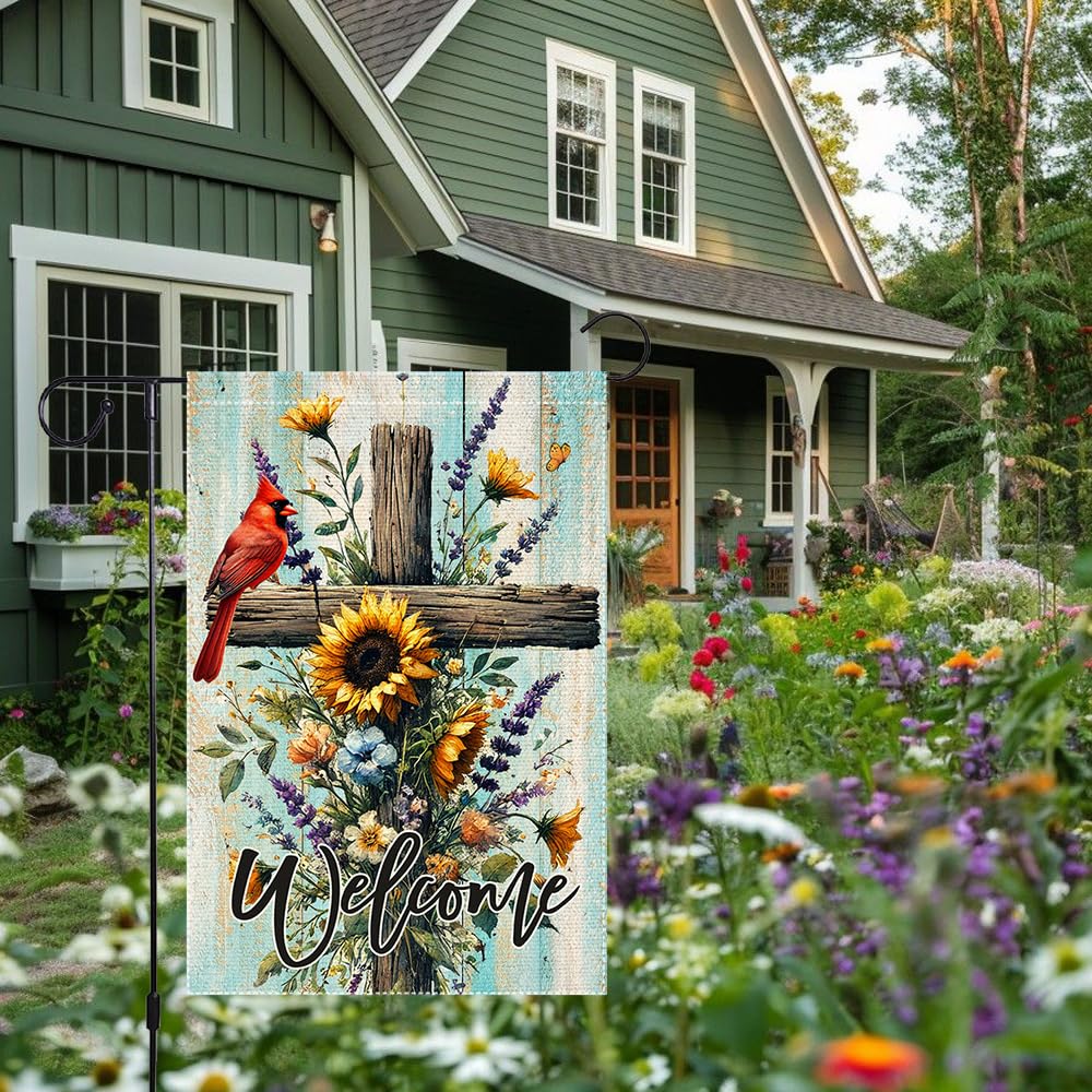 RMXJKIIU farmhouse style flag for patios and porches
