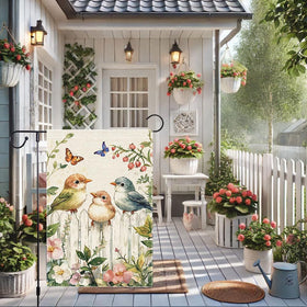 RMXJKIIU Outdoor decor flag suitable for porch, yard, or garden.