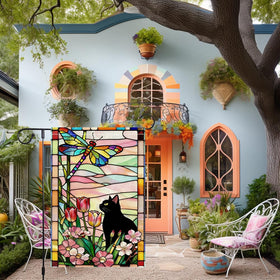 RMXJKIIU double-sided garden flag visible from both sides for vibrant display
