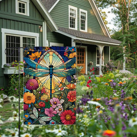 RMXJKIIU garden flag versatile for patios balconies and yards