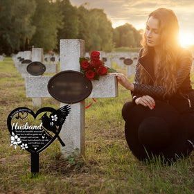 Rngmsi grave marker installation demonstrates simple soil insertion for quick setup