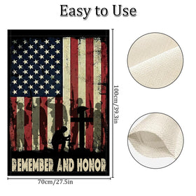 Rngmsi outdoor flag crafted for durability and color retention in any weather