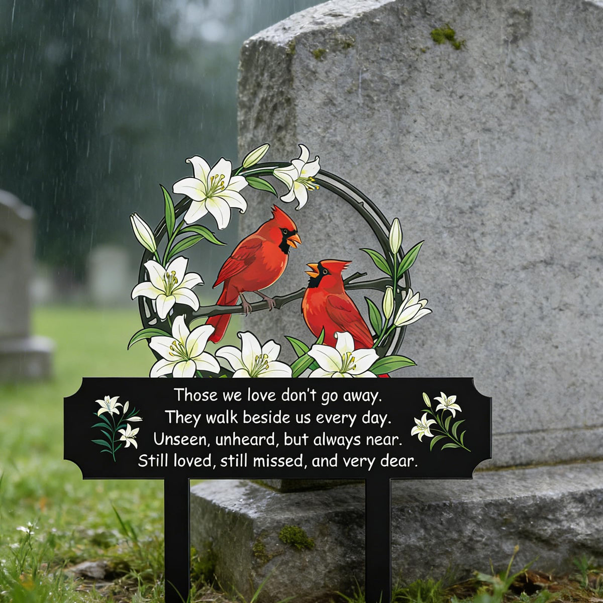 Rngmsi plaque 14.4 by 11.8 inches ideal for cemetery plots.
